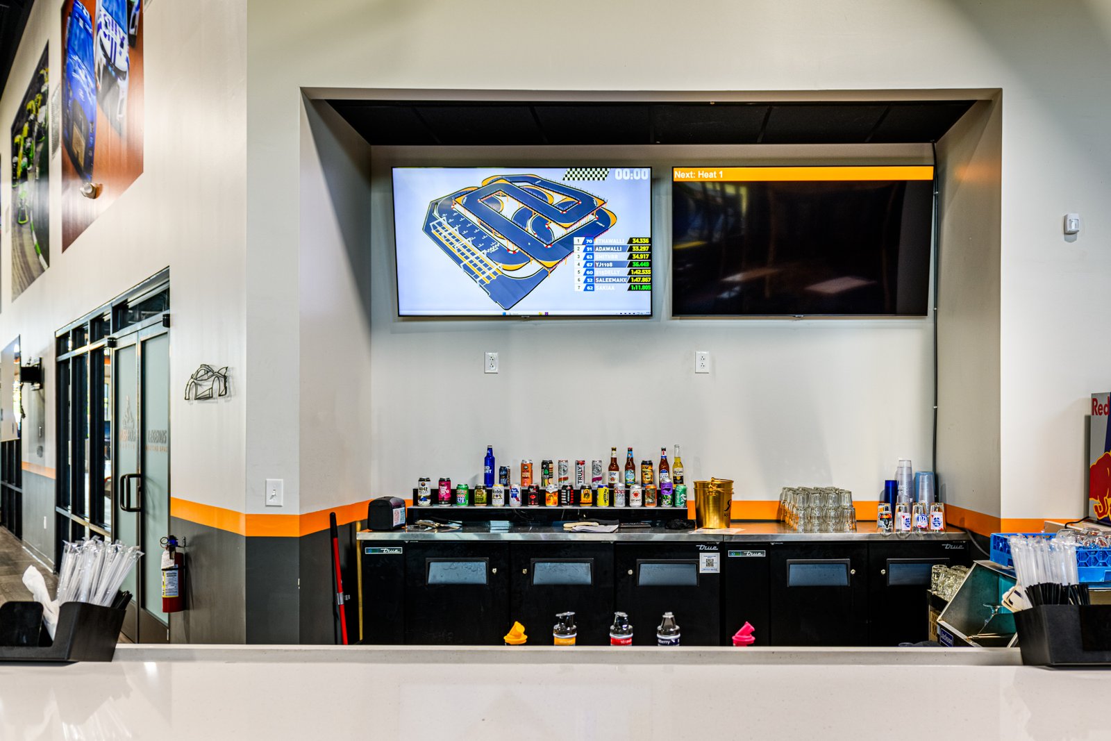 RushHour Karting Bar Monitors